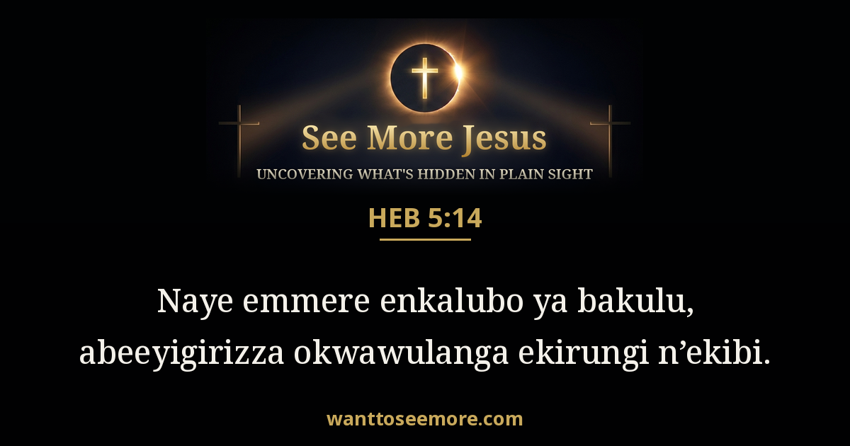 Hebrews 5:14