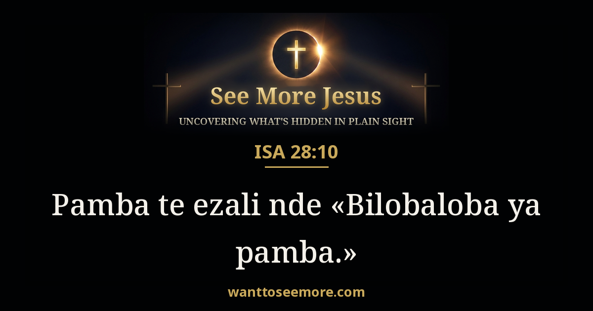 Isaiah 28:10