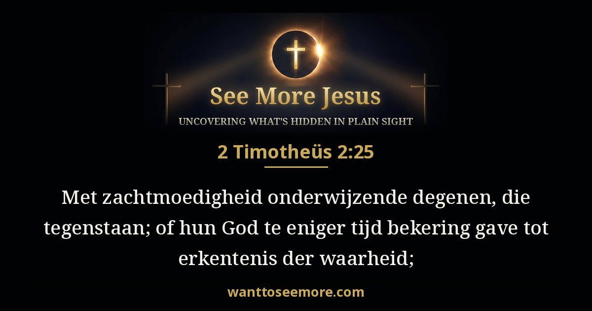 2 Timothy 2:25