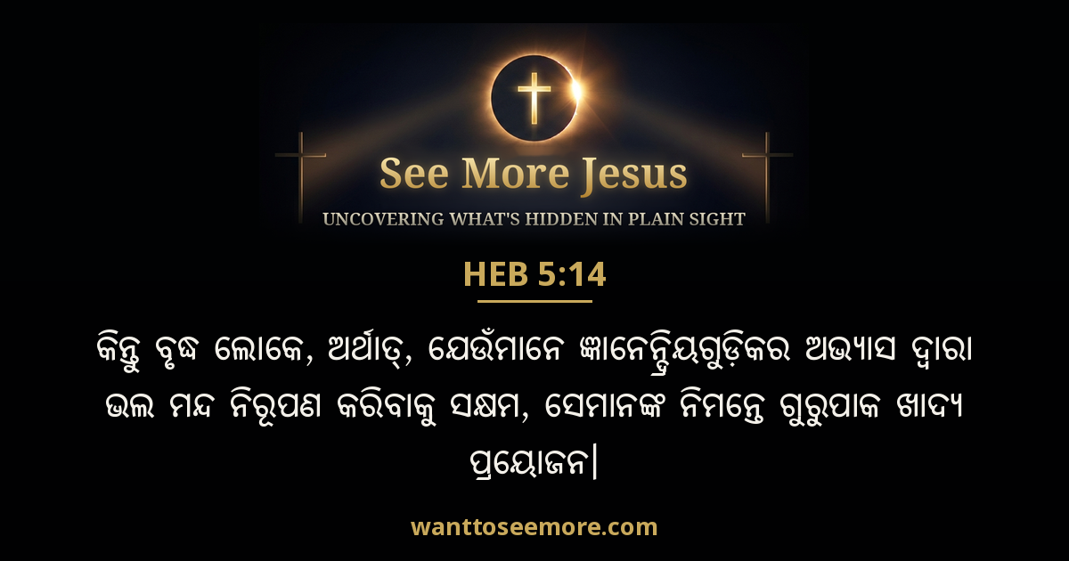 Hebrews 5:14