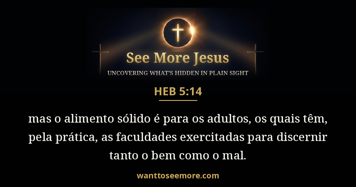 Hebrews 5:14