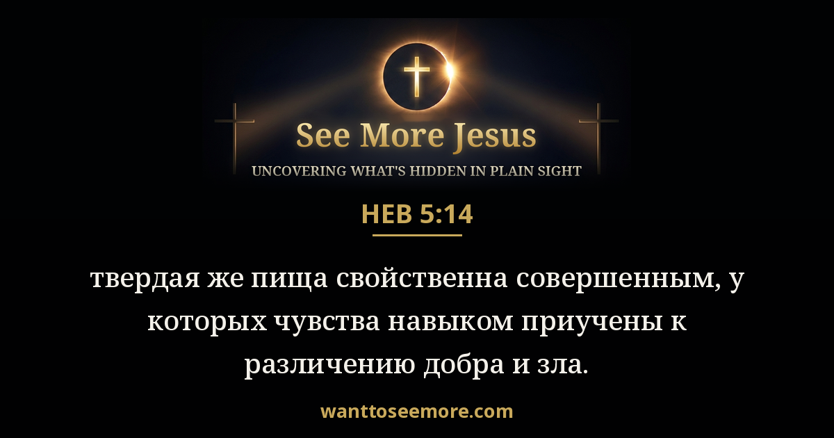 Hebrews 5:14