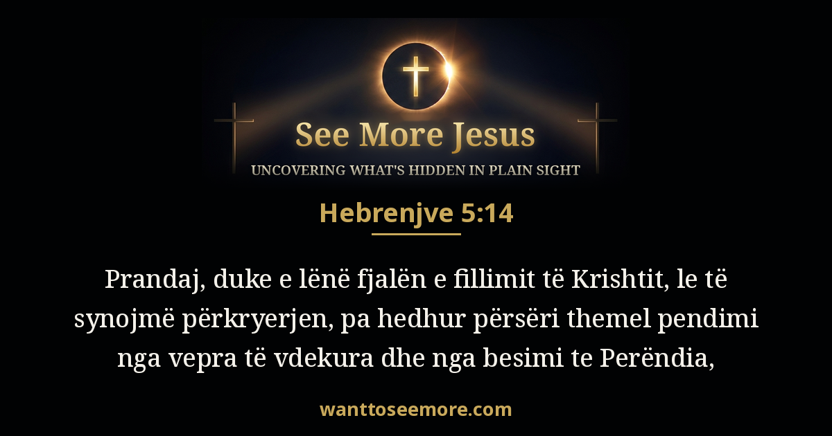 Hebrews 5:14