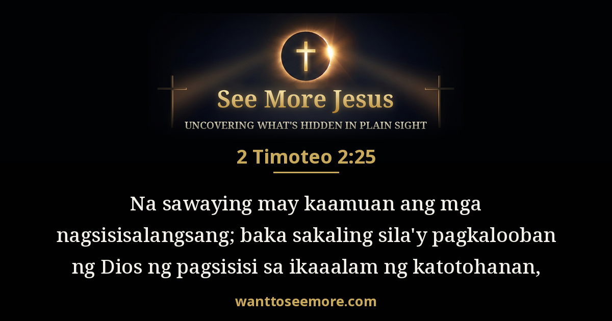 2 Timothy 2:25