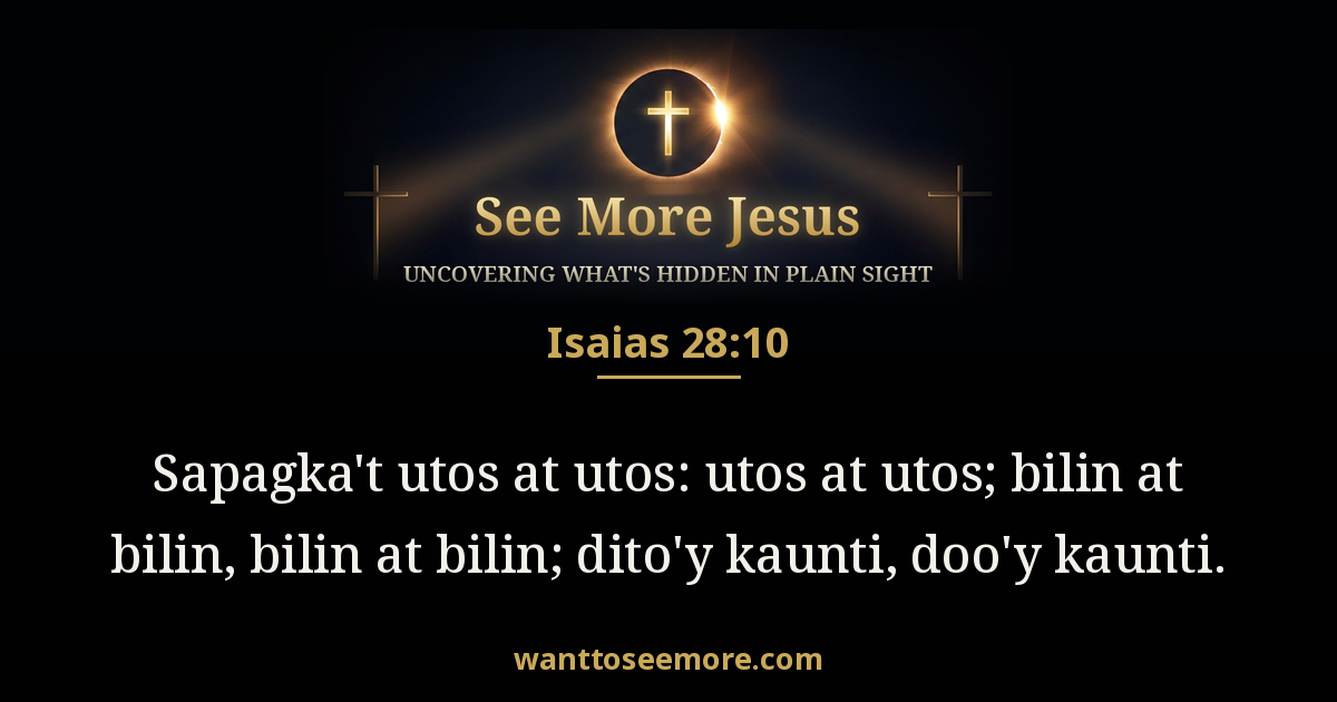 Isaiah 28:10
