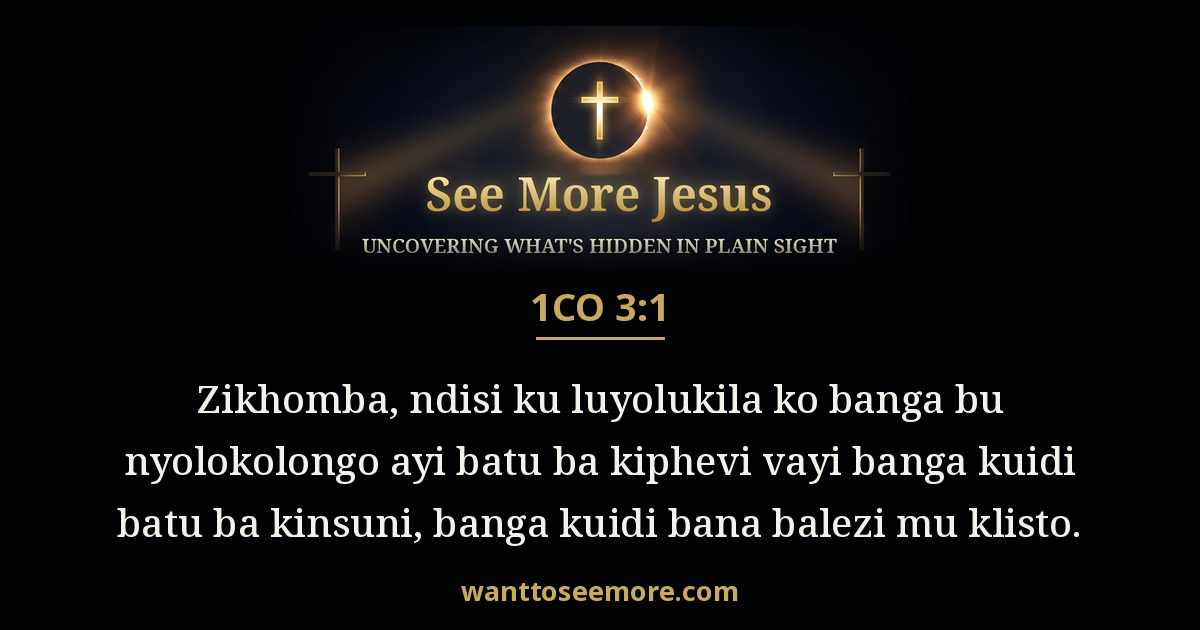 1 Corinthians 3:1