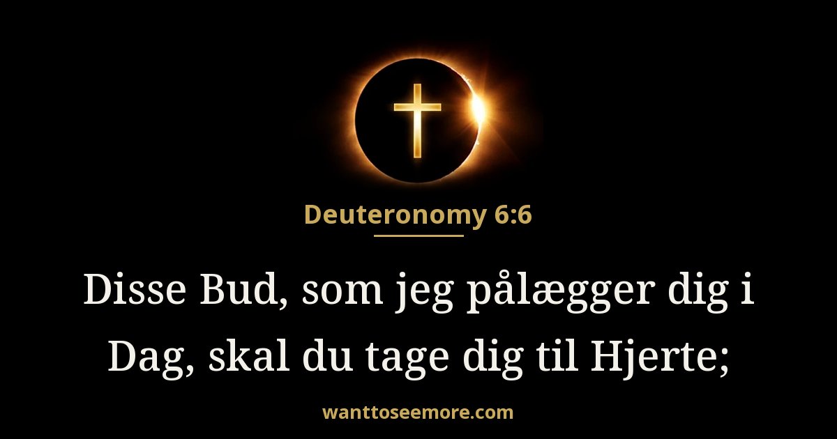 Deuteronomy 6:6