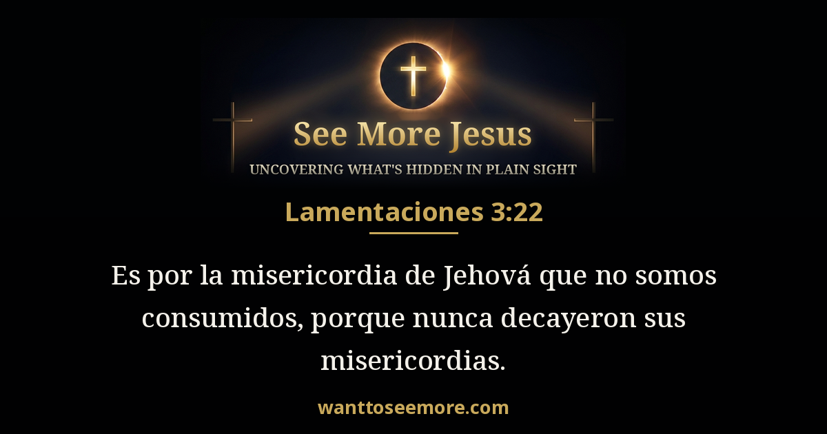 Lamentations 3:22