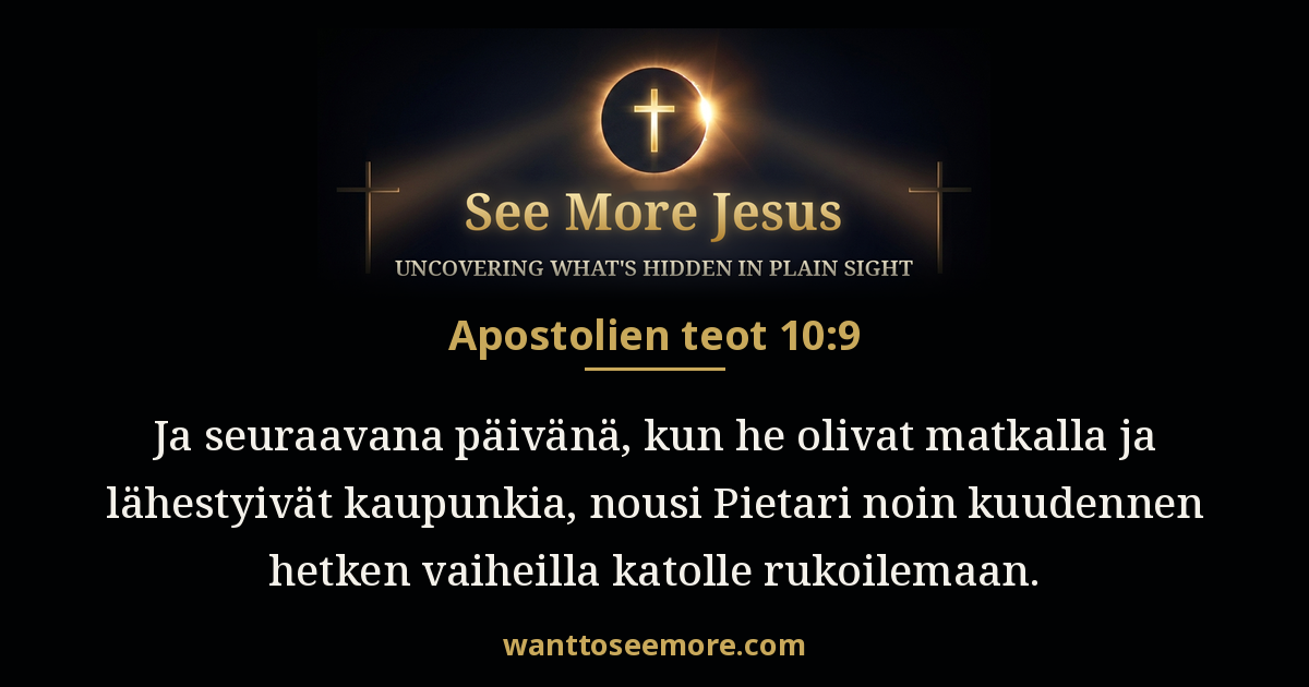 Acts 10:9
