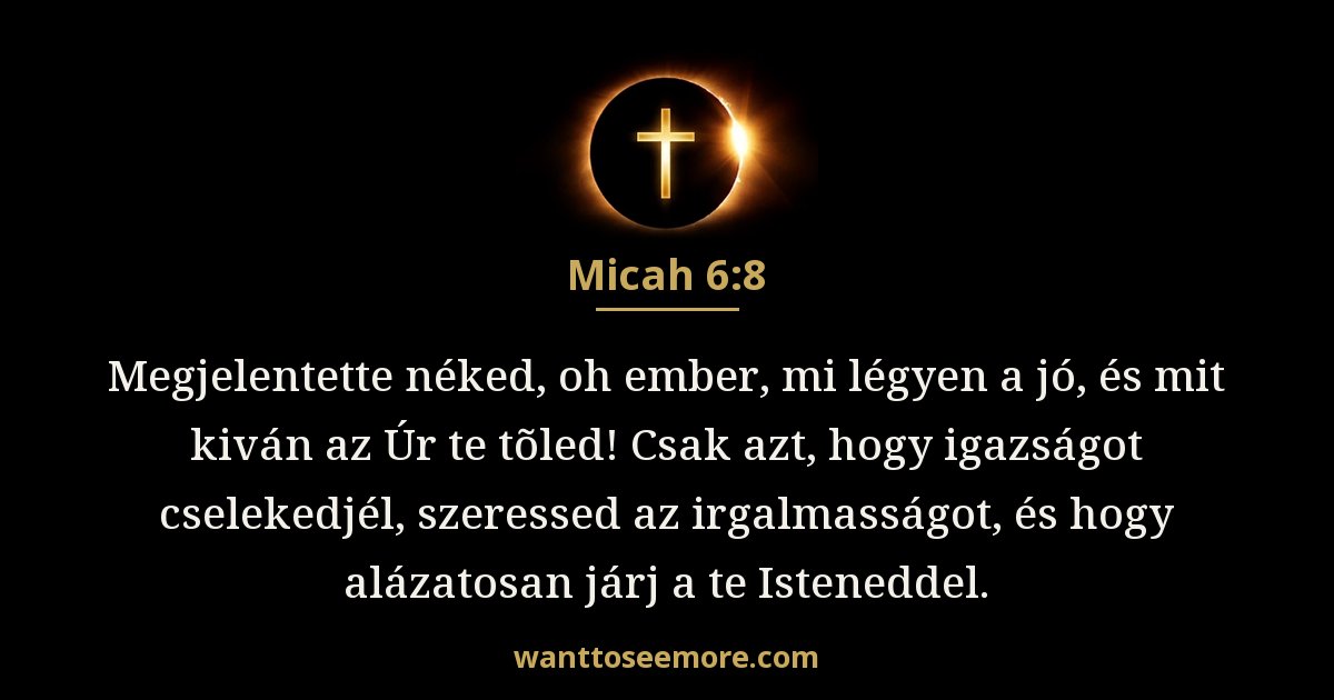Micah 6:8