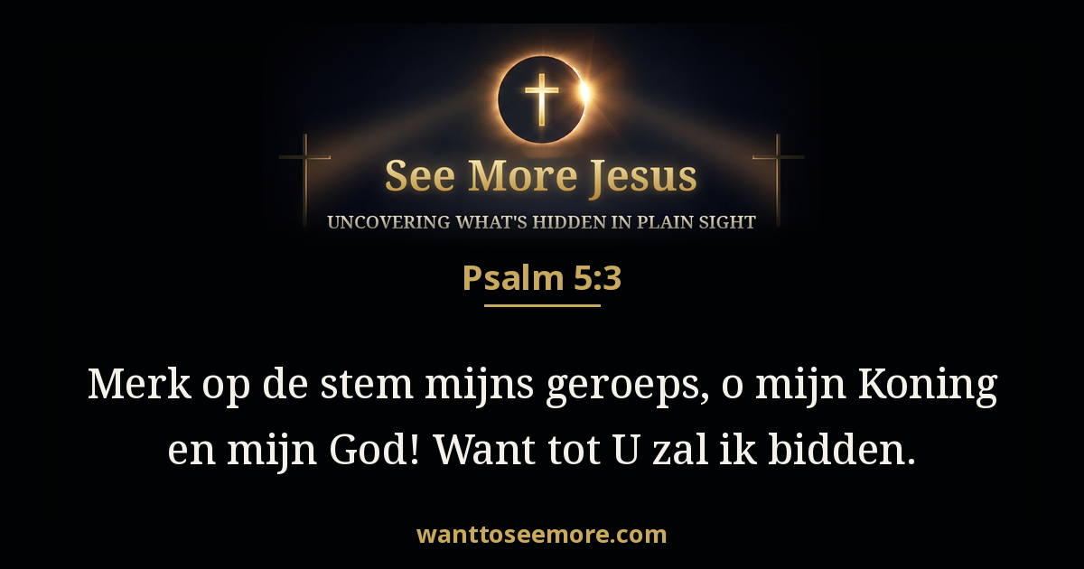 Psalms 5:3
