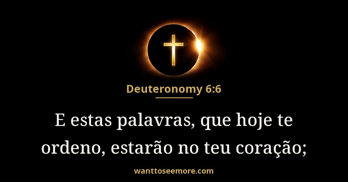 Deuteronomy 6:6
