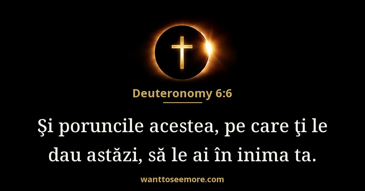 Deuteronomy 6:6