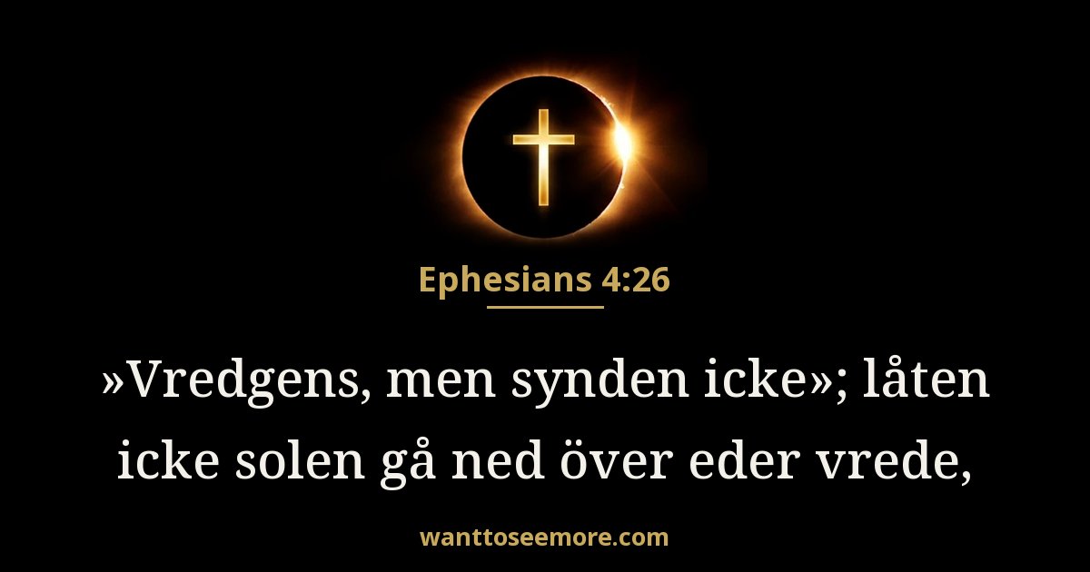 Ephesians 4:26