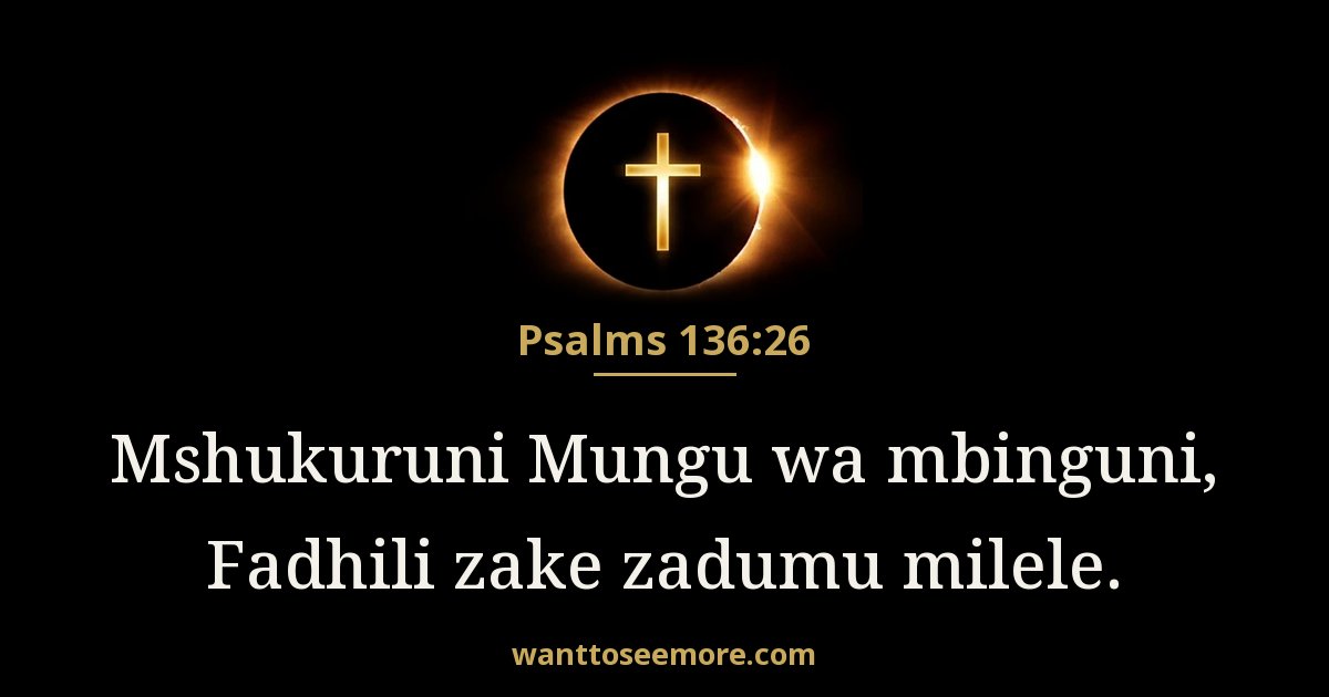 Psalms 136:26