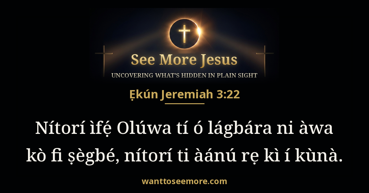 Lamentations 3:22