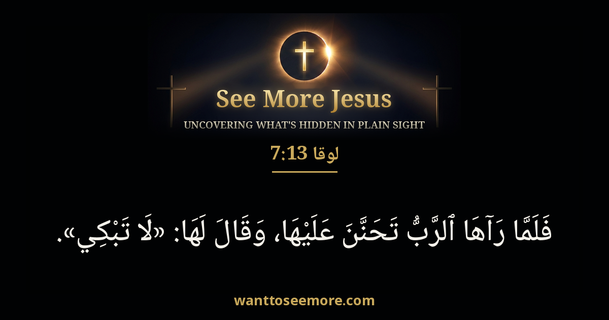 لوقا 7:13