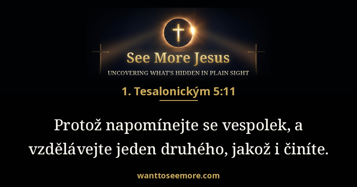 1 Thessalonians 5:11