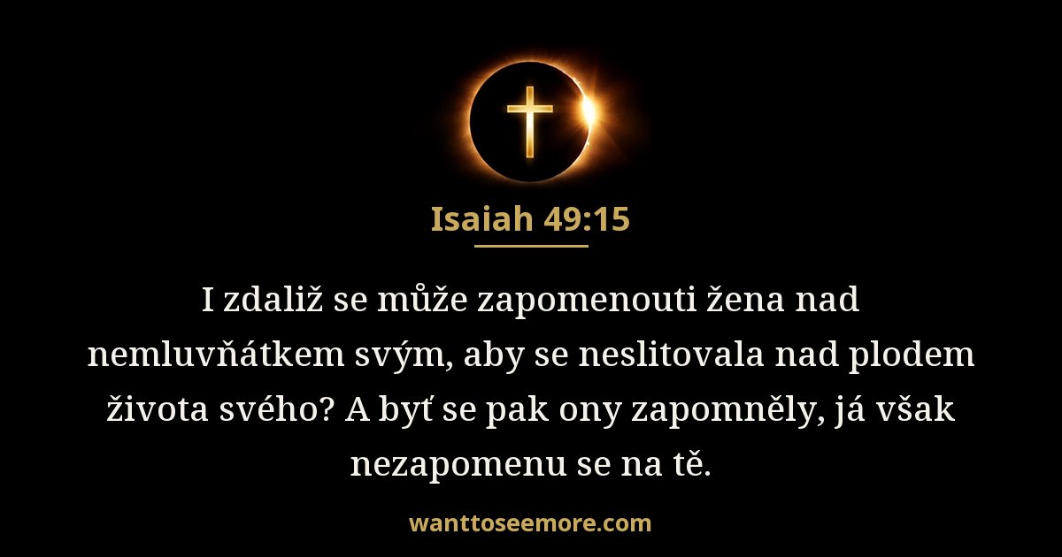 Isaiah 49:15