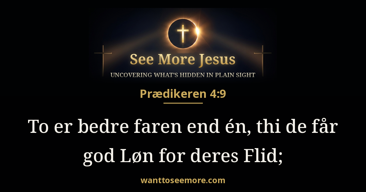 Ecclesiastes 4:9
