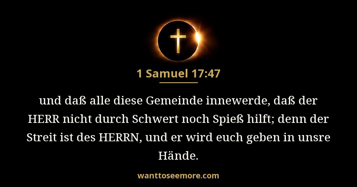 1 Samuel 17:47