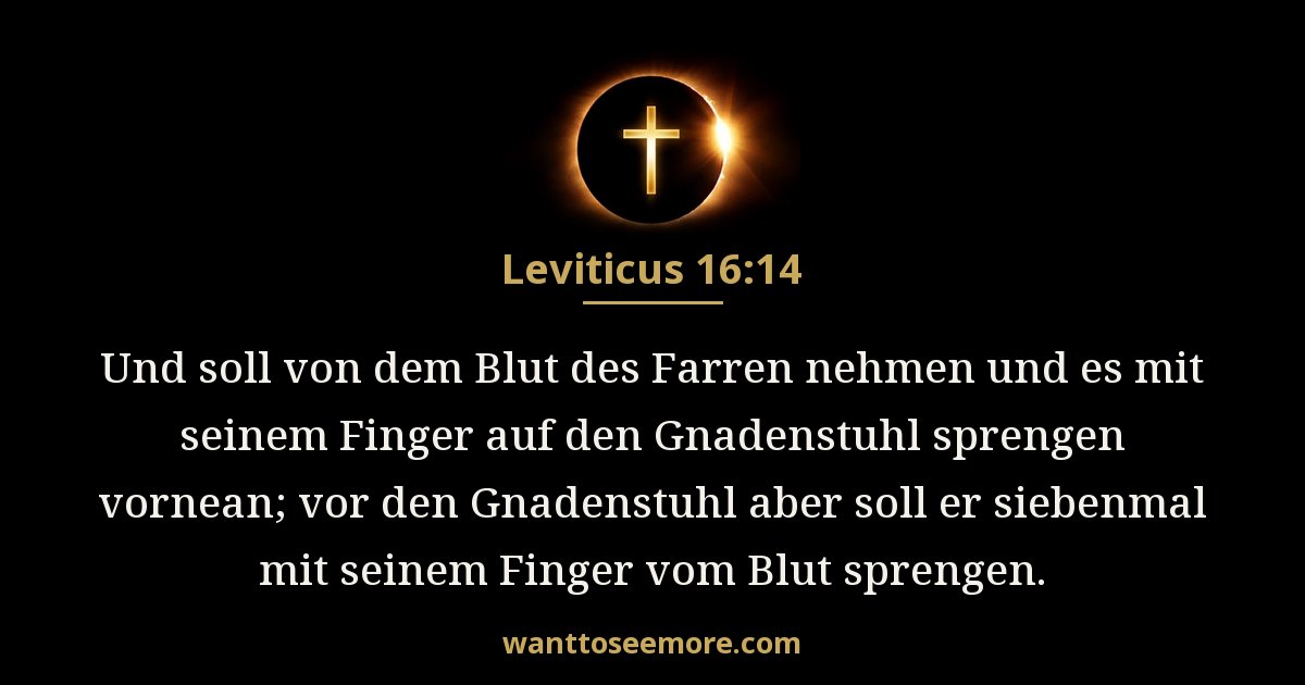 Leviticus 16:14