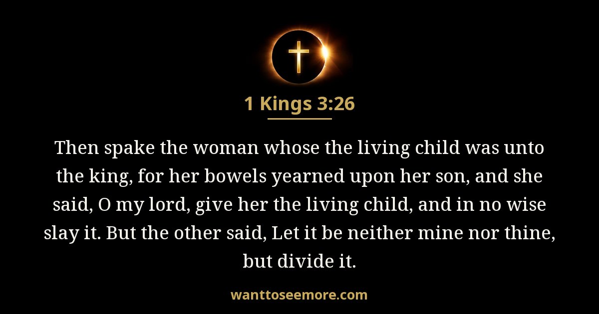 1 Kings 3:26