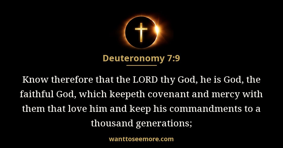 Deuteronomy 7:9