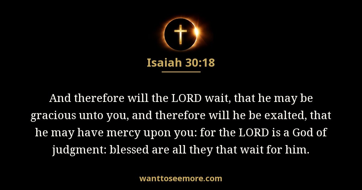 Isaiah 30:18
