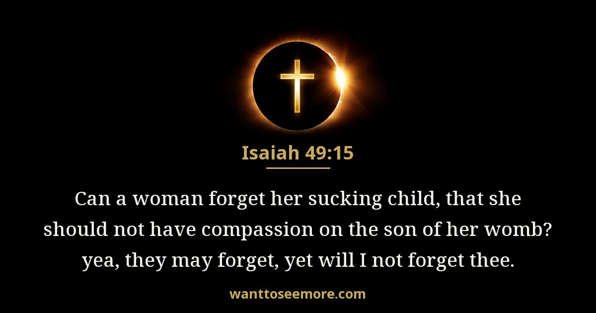 Isaiah 49:15
