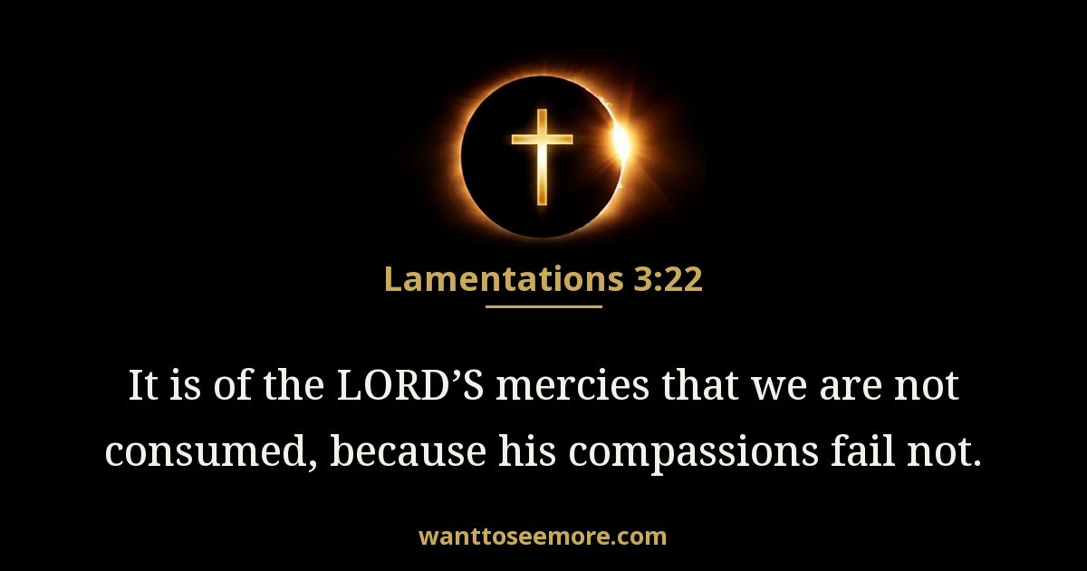 Lamentations 3:22