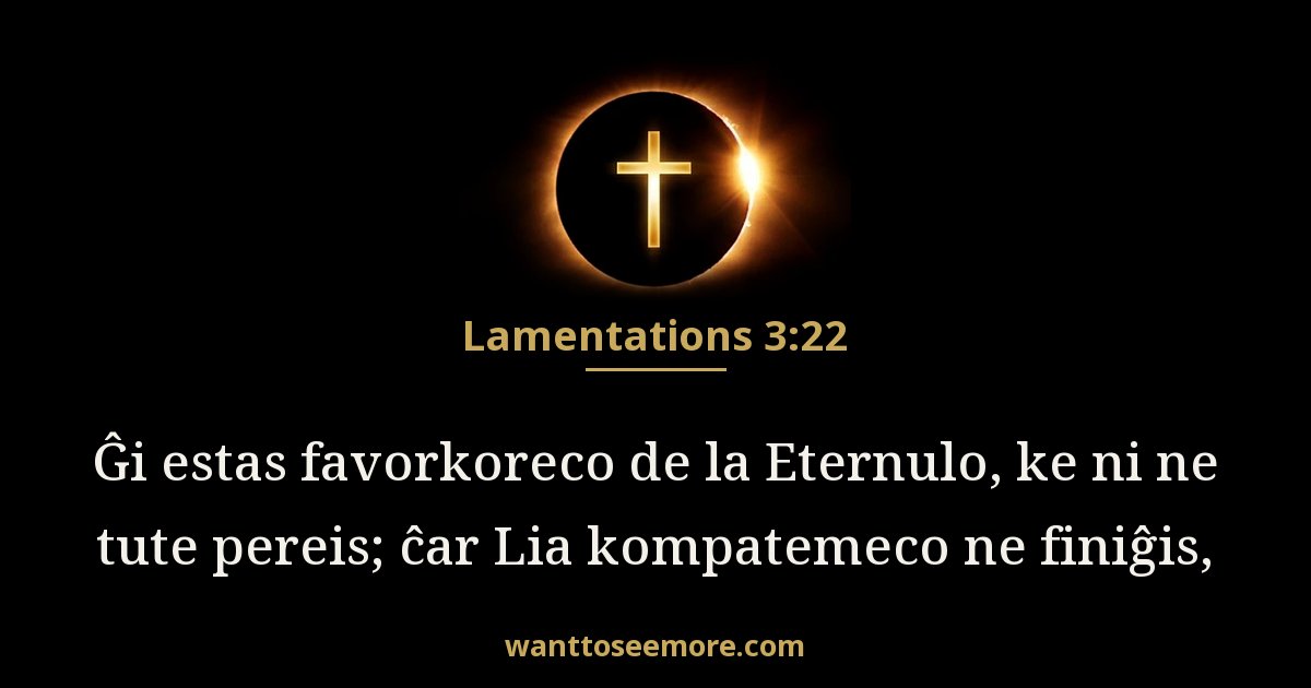 Lamentations 3:22