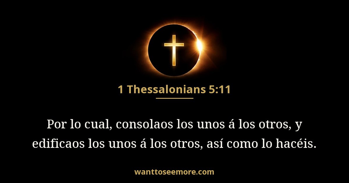 1 Tesalonicenses 5:11