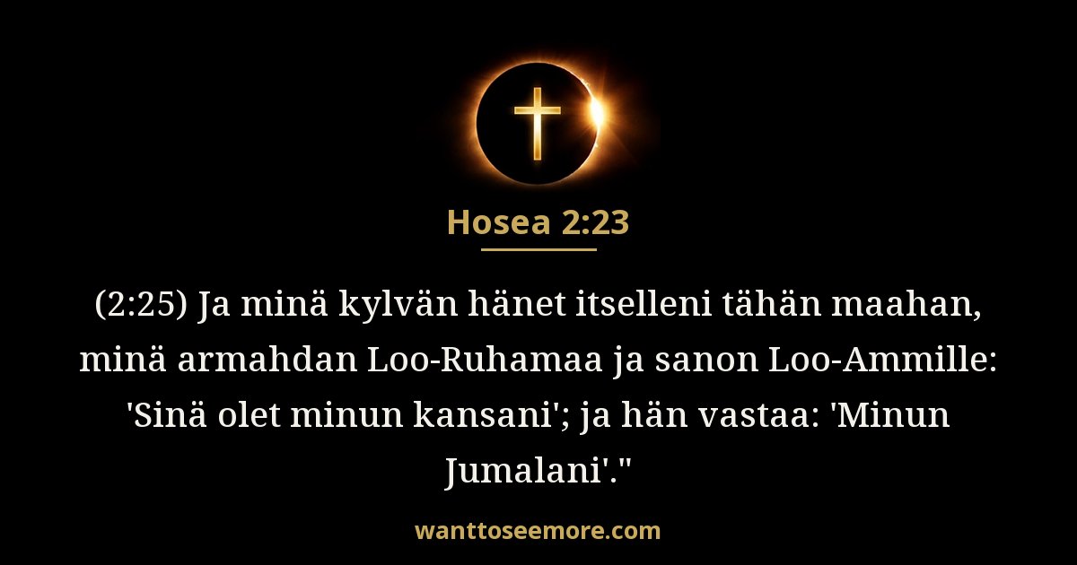 Hosea 2:23
