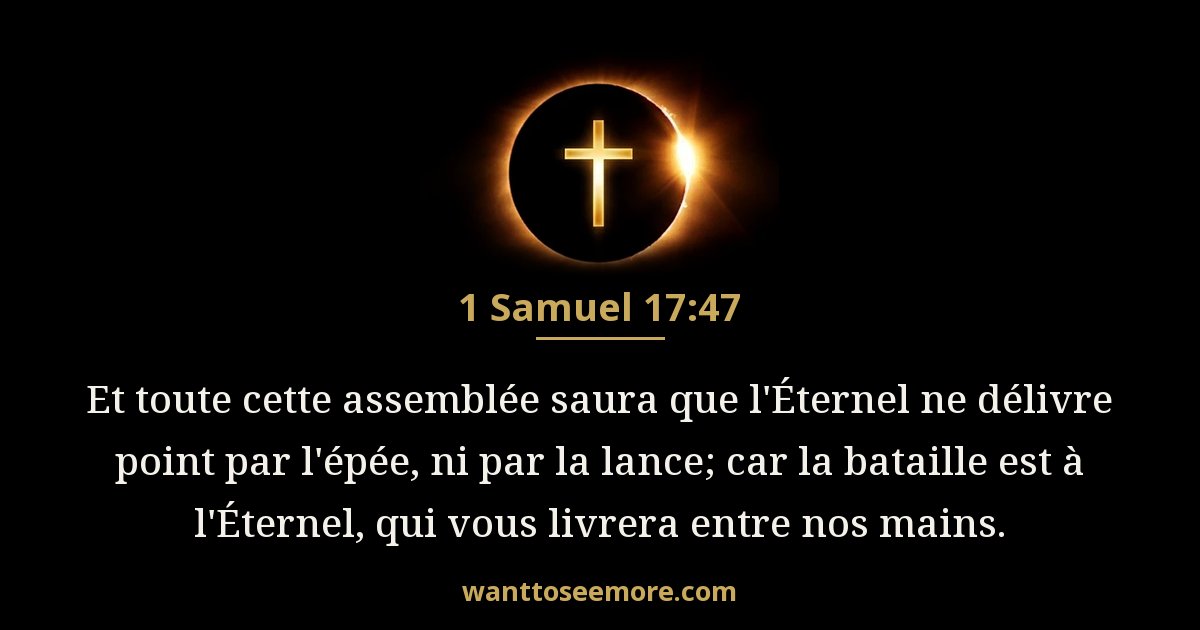 1 Samuel 17:47