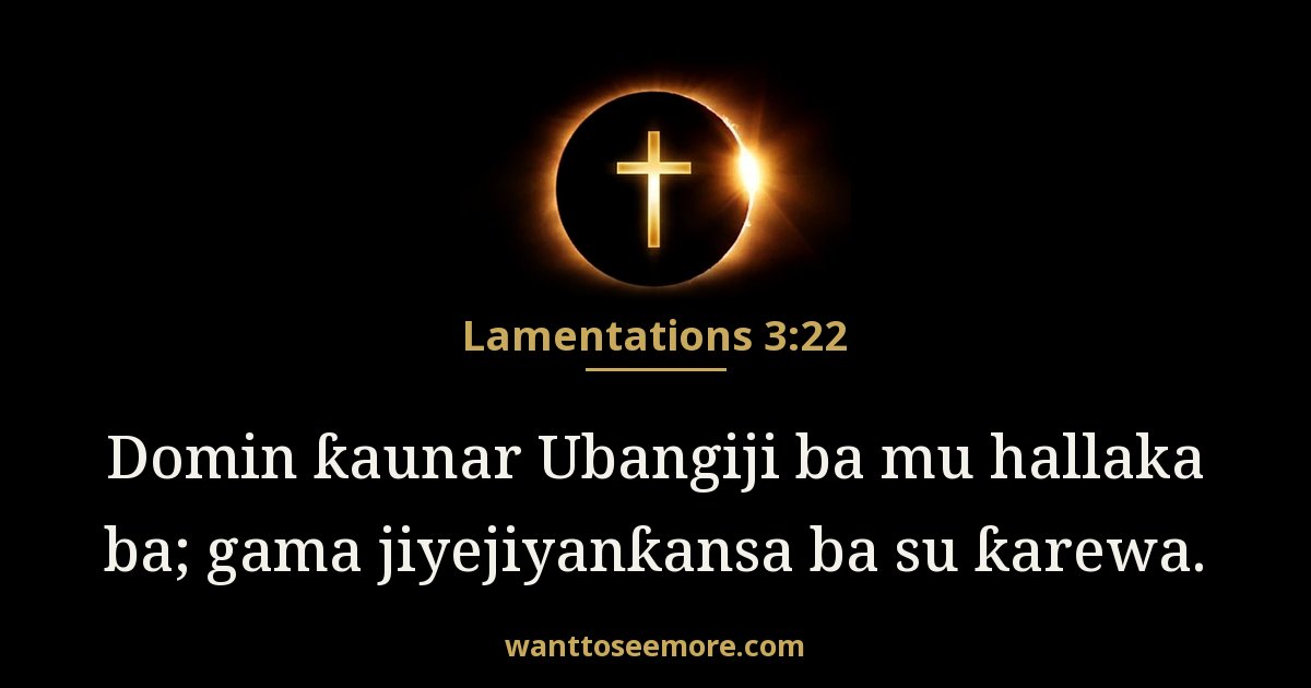 Lamentations 3:22