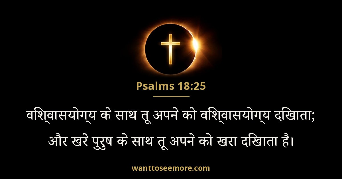 Psalms 18:25