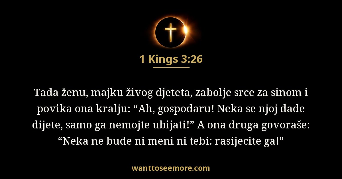 1. Kraljevima 3:26