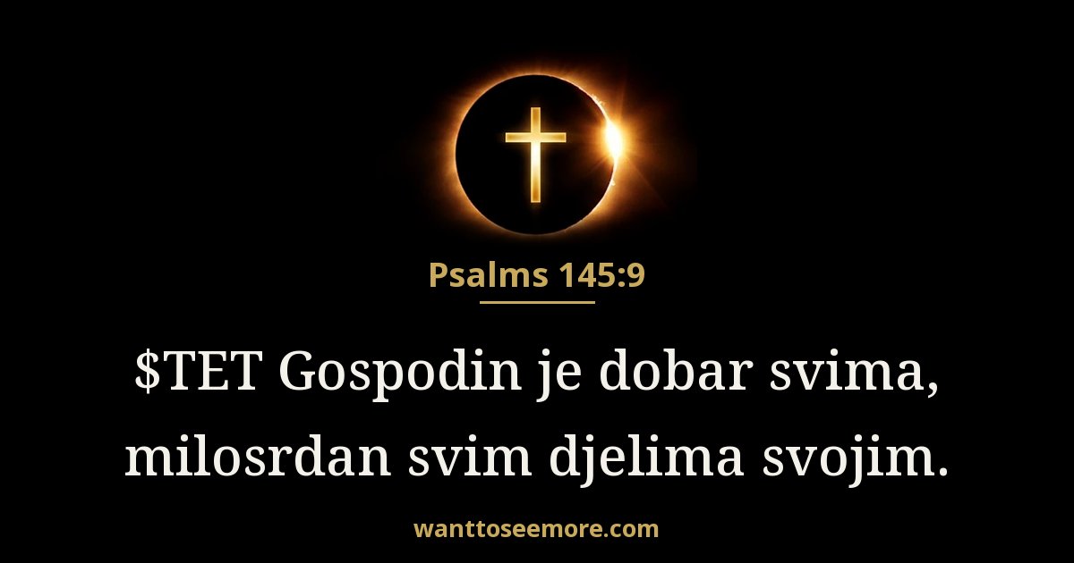 Psalmi 145:9