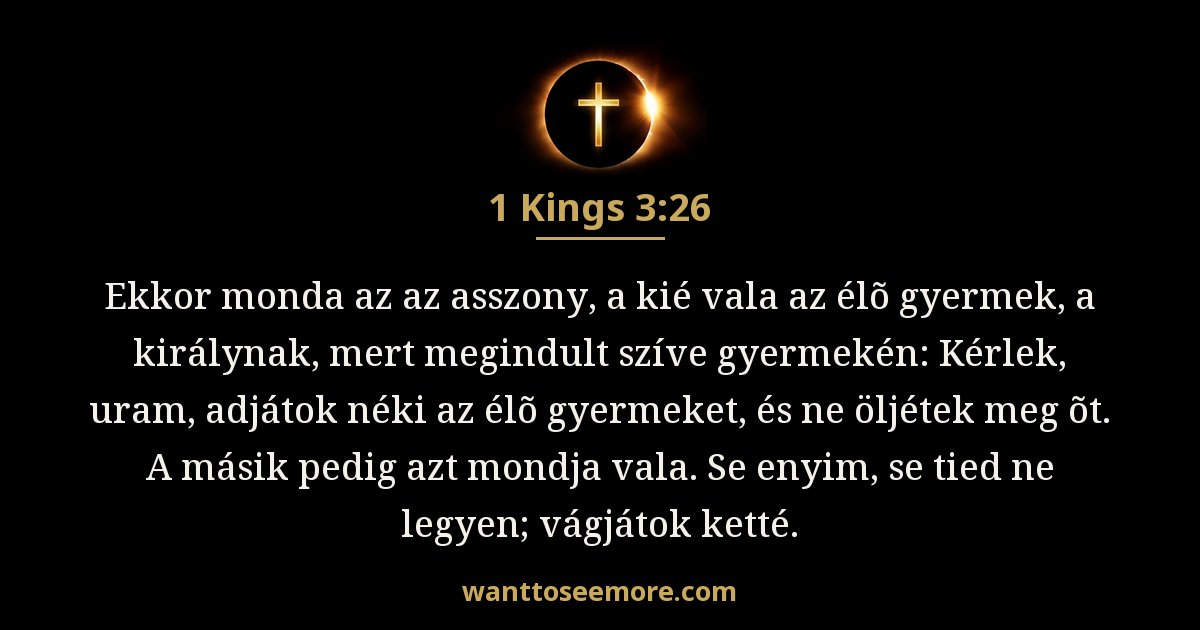 1 Királyok 3:26