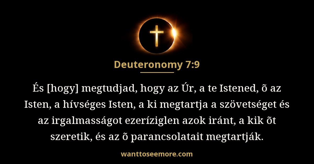 Deuteronomy 7:9