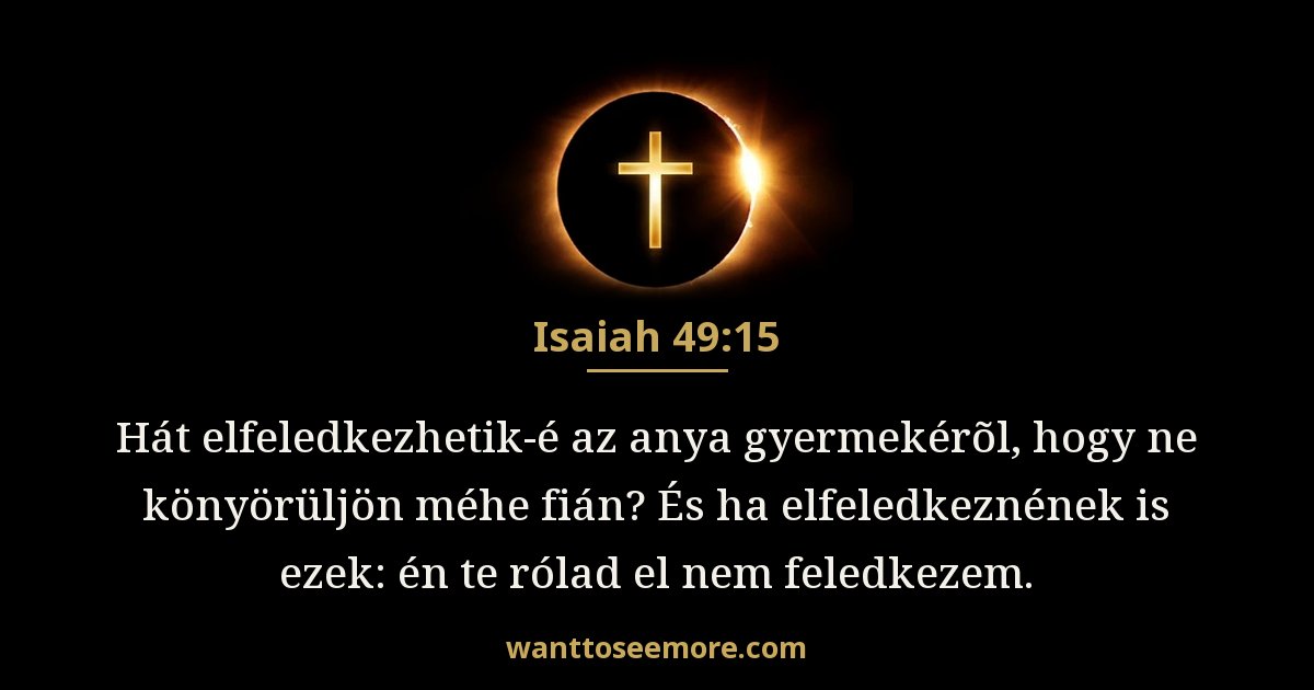 Ézsaiás 49:15