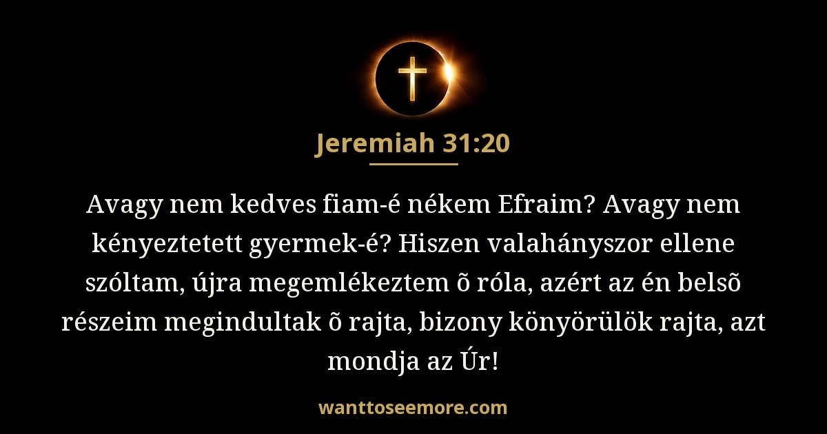 Jeremiah 31:20