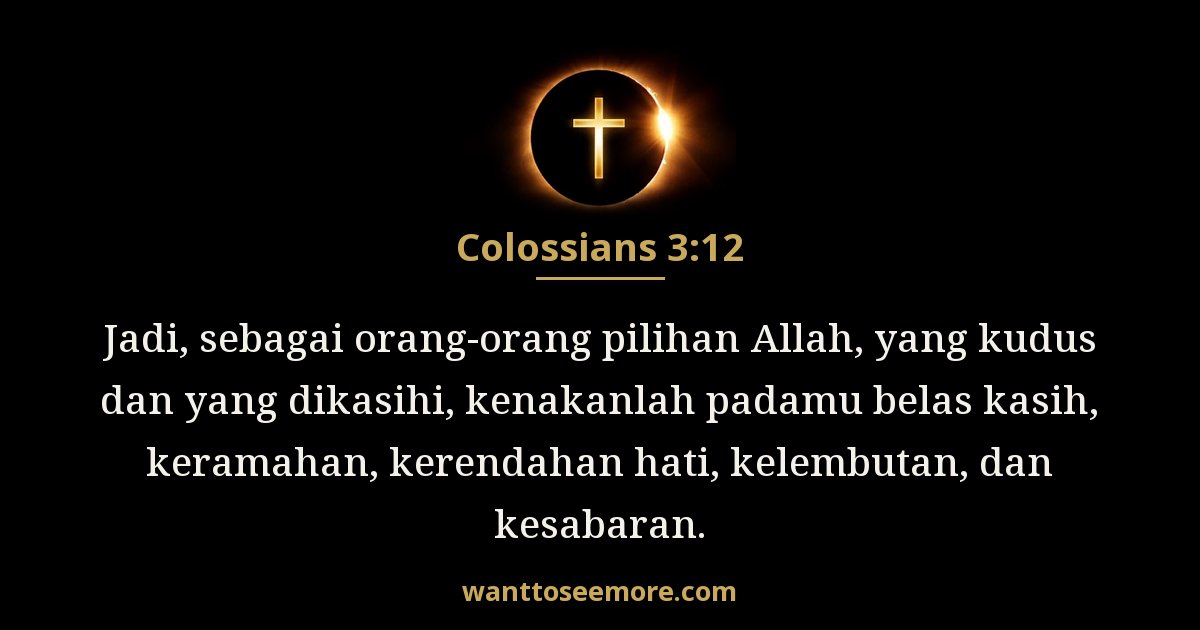 Kolose 3:12