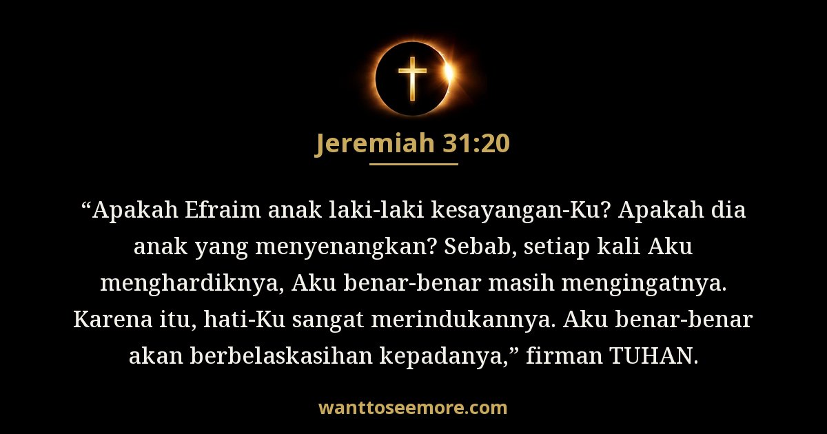 Yeremia 31:20
