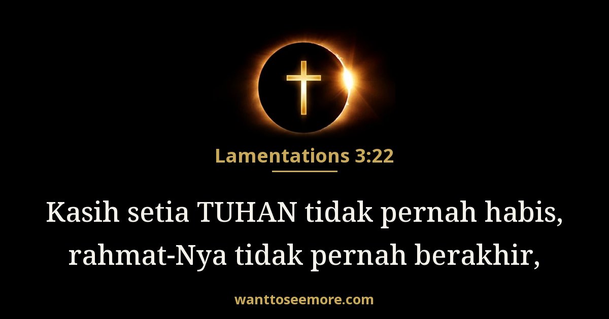 Lamentations 3:22
