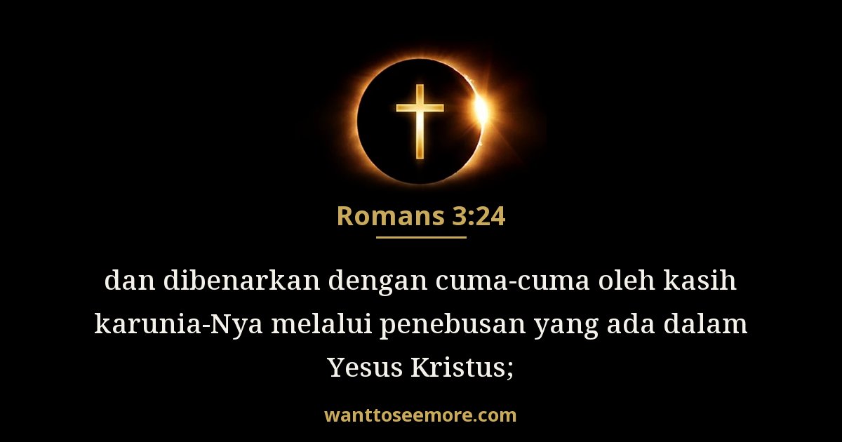 Romans 3:24