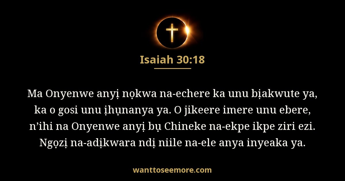 Isaiah 30:18