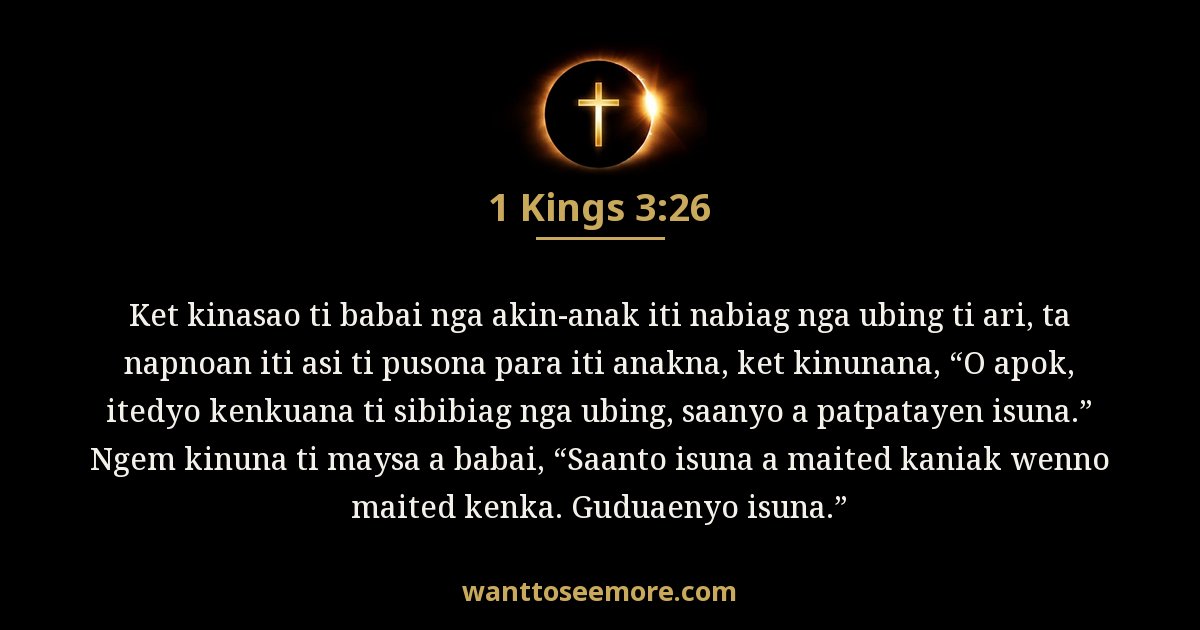 1 Kings 3:26