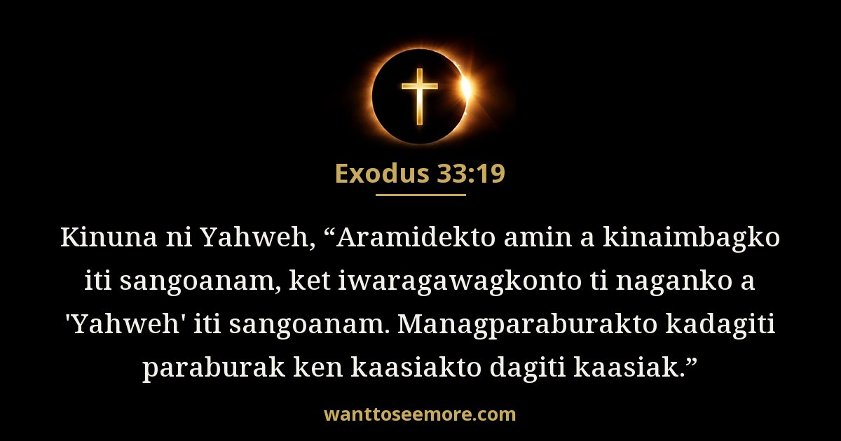 Exodus 33:19